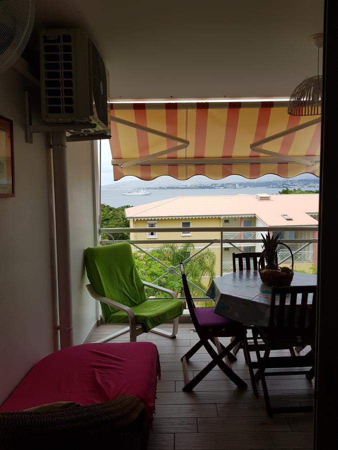 Studio Kasanaco Avec Vue La Baie De Fort De France Ле-Труа-Іле Екстер'єр фото